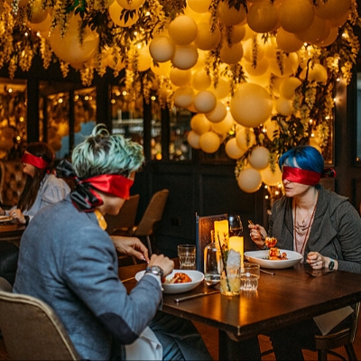 Wedding News: Dining in the dark returns to the Lost & Found Bristol