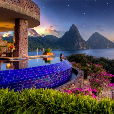 Honeymoon News: Jade Mountain has announced a partnership with luxury suncare brand Saltee