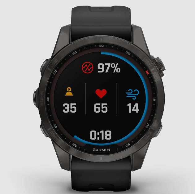 Garmin Fenix 7S Sapphire Solar Edition Watch