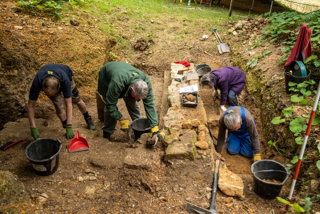 Festival of Archaeology at Prior Park, the Bath House