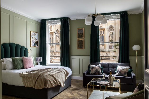 bedroom at horts townhouse