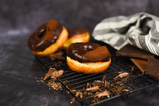 Crosstown chocolate truffle doughnuts