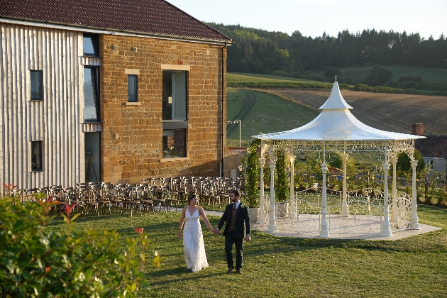 Croftview exterior and gazebo