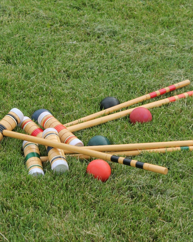 crochet sticks and balls