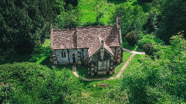 Orchardleigh church used for venue's wedding ceremonies